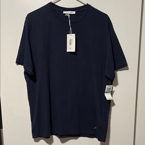 Frame Denim Dark Blue Short Sleeve Perfect Tee